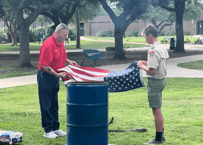 Flag Day 2022 Retirement