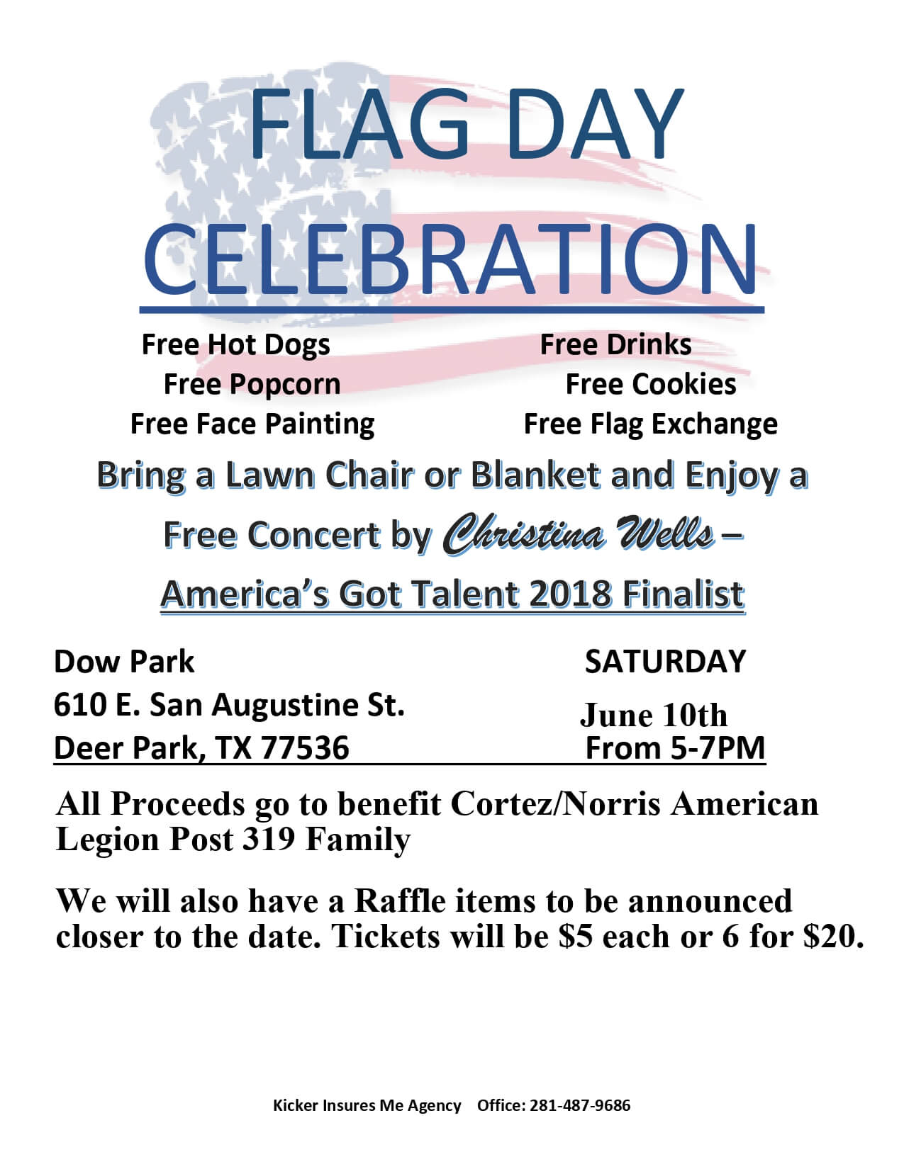 Flag Day 2023 Event Flyer