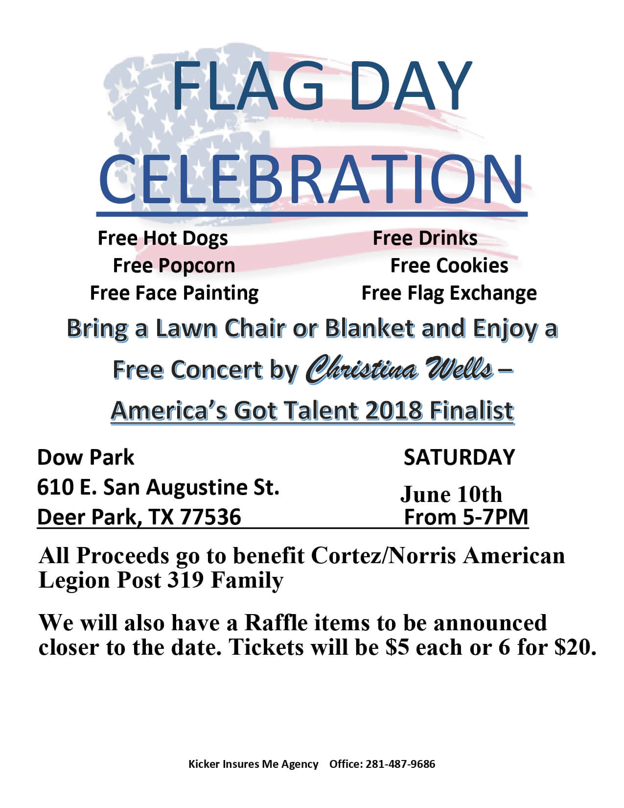 Flag Day 2023 Event Flyer Flag Day 2023 Event Flyer